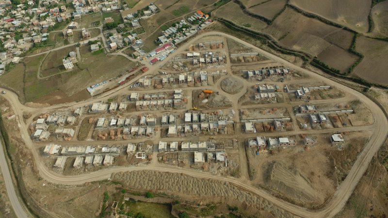 طراحی و نظارت بر احداث اسکان مجدد روستای جنگلده بالا در سایت نرموکند شهرستان مینودشت